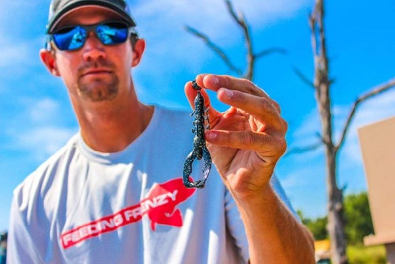 Yum Lures YCW302 Christie Craw Soft Bait, Watermelon Red Flake - Image 2